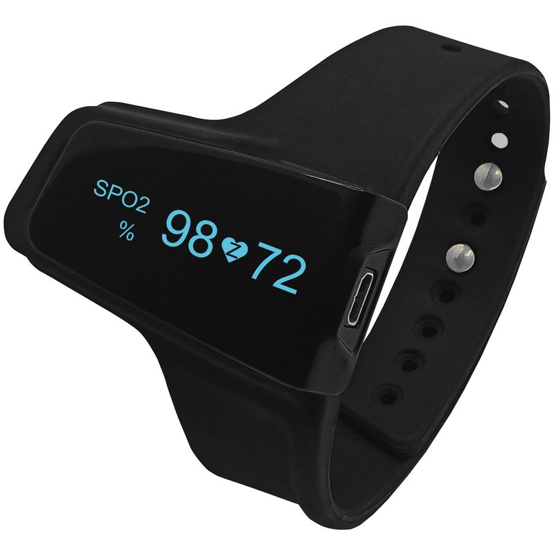 pulox Checkme O2 smartes Handgelenk Pulsoximeter mit Ringsensor