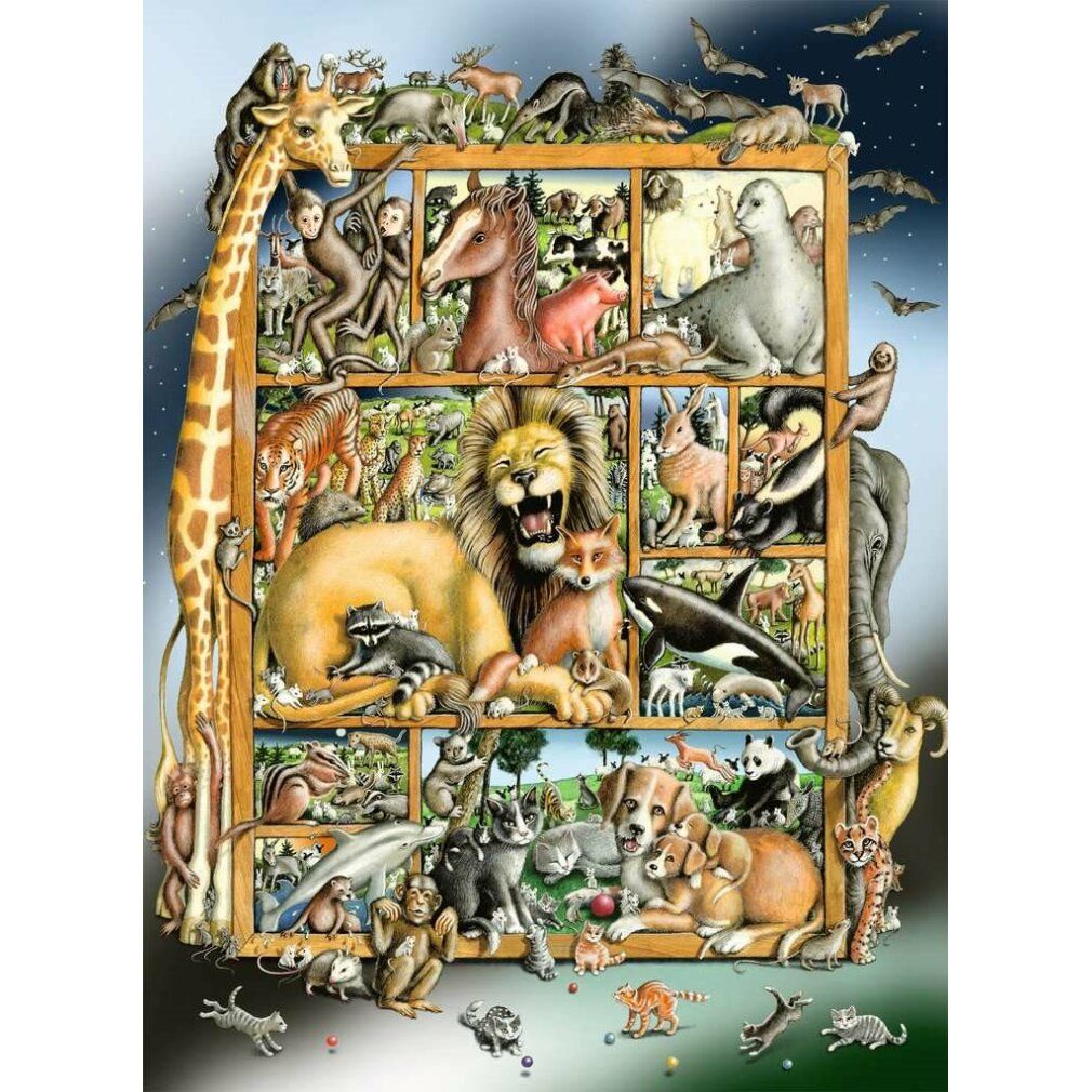 ravensburger Tier-Menagerie Puzzle xxl 100 Teile