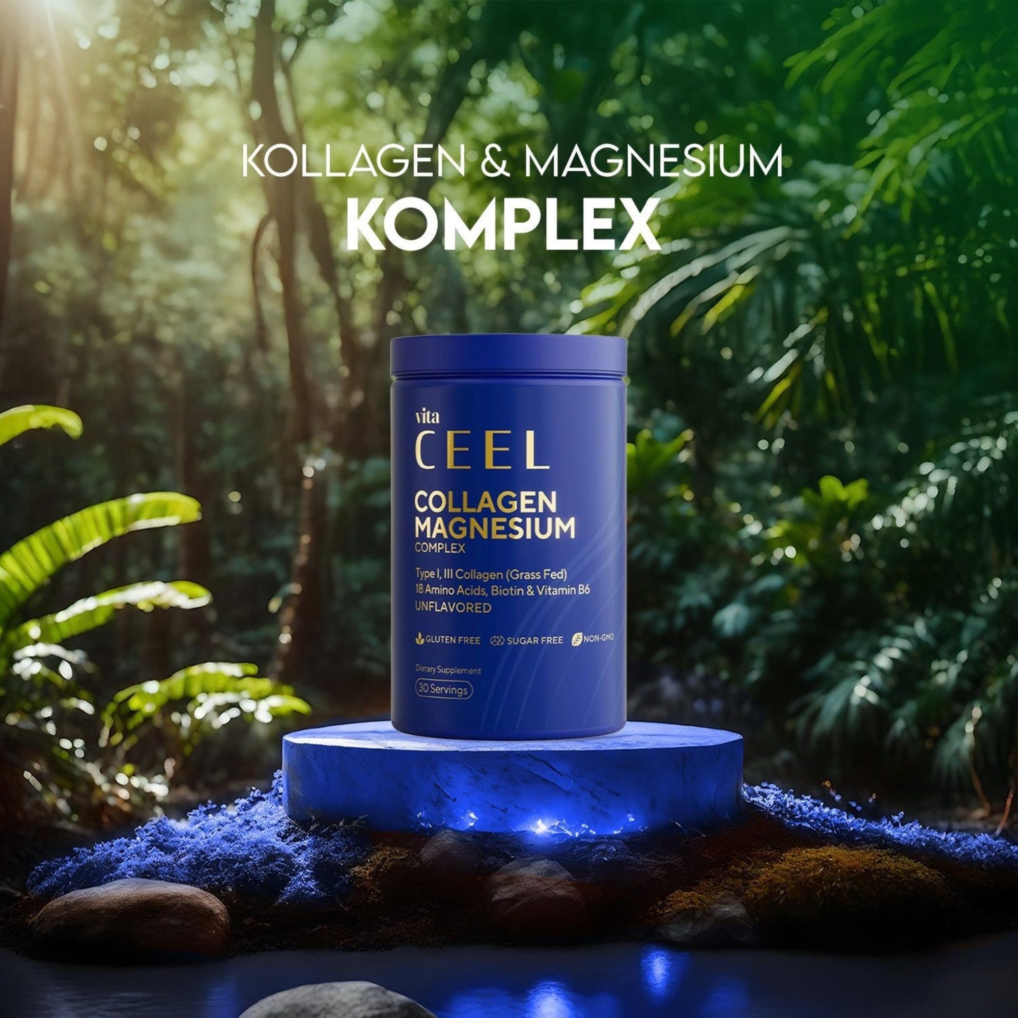 Vita Ceel | Collagen Prebiotic & Magnesium Complex