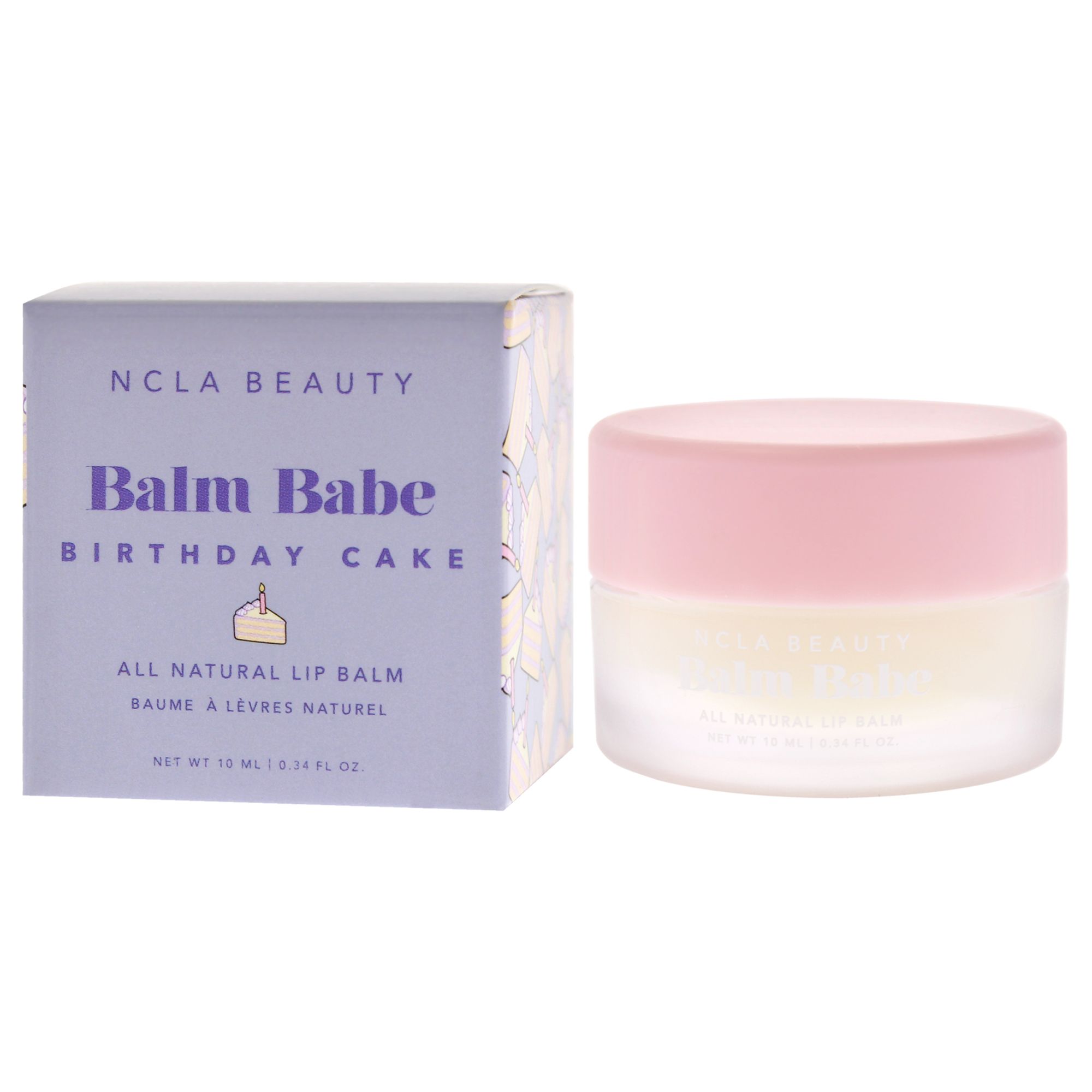 Balm Babe natürlich Lippenbalsam - Birthday Cake von NCLA