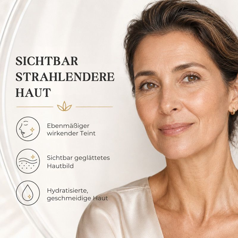 Talia Miracle Lighttech Age-Correcting Creme mit Hyaluronsäure, Squalen und Glycerin.