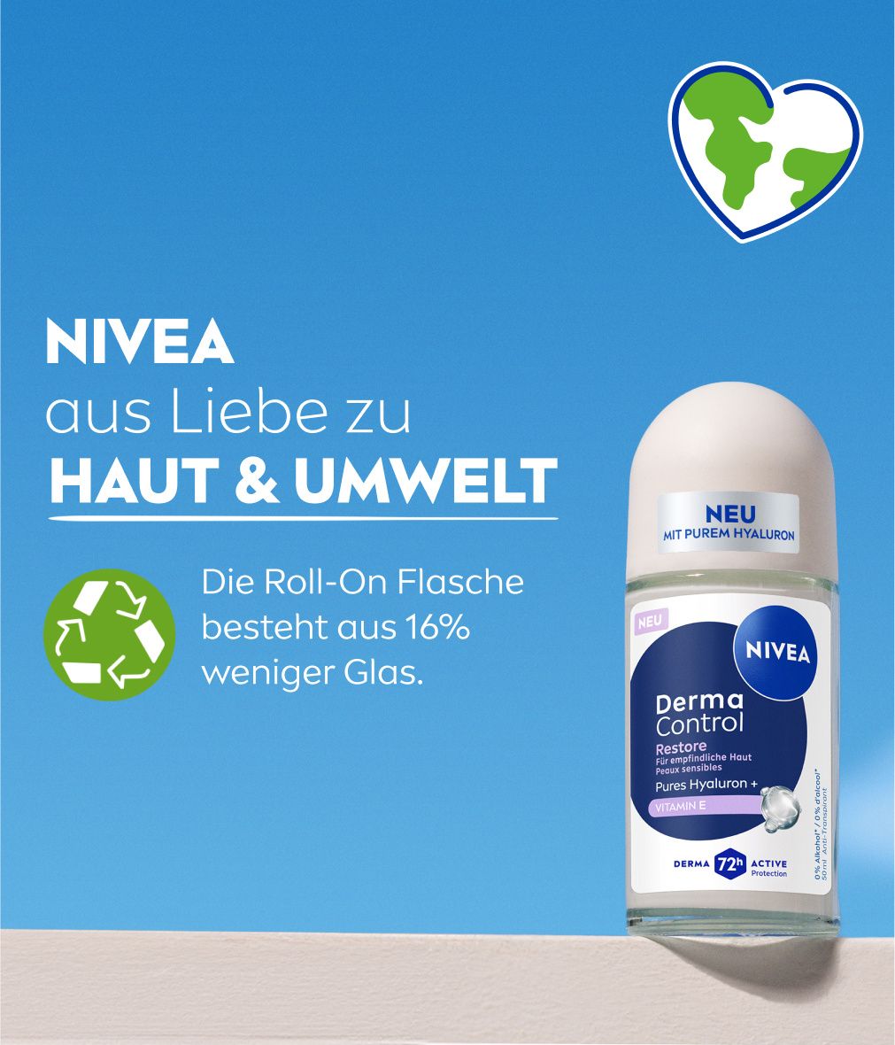 NIVEA Deodorant Derma Control Restore Roll-On
