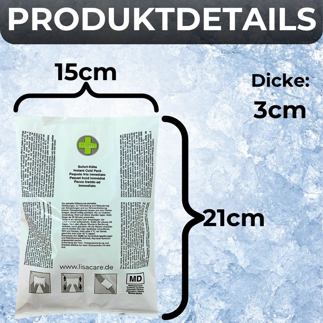 LisaCare Sofort-Kälte-Kompresse - Kühlkompressen