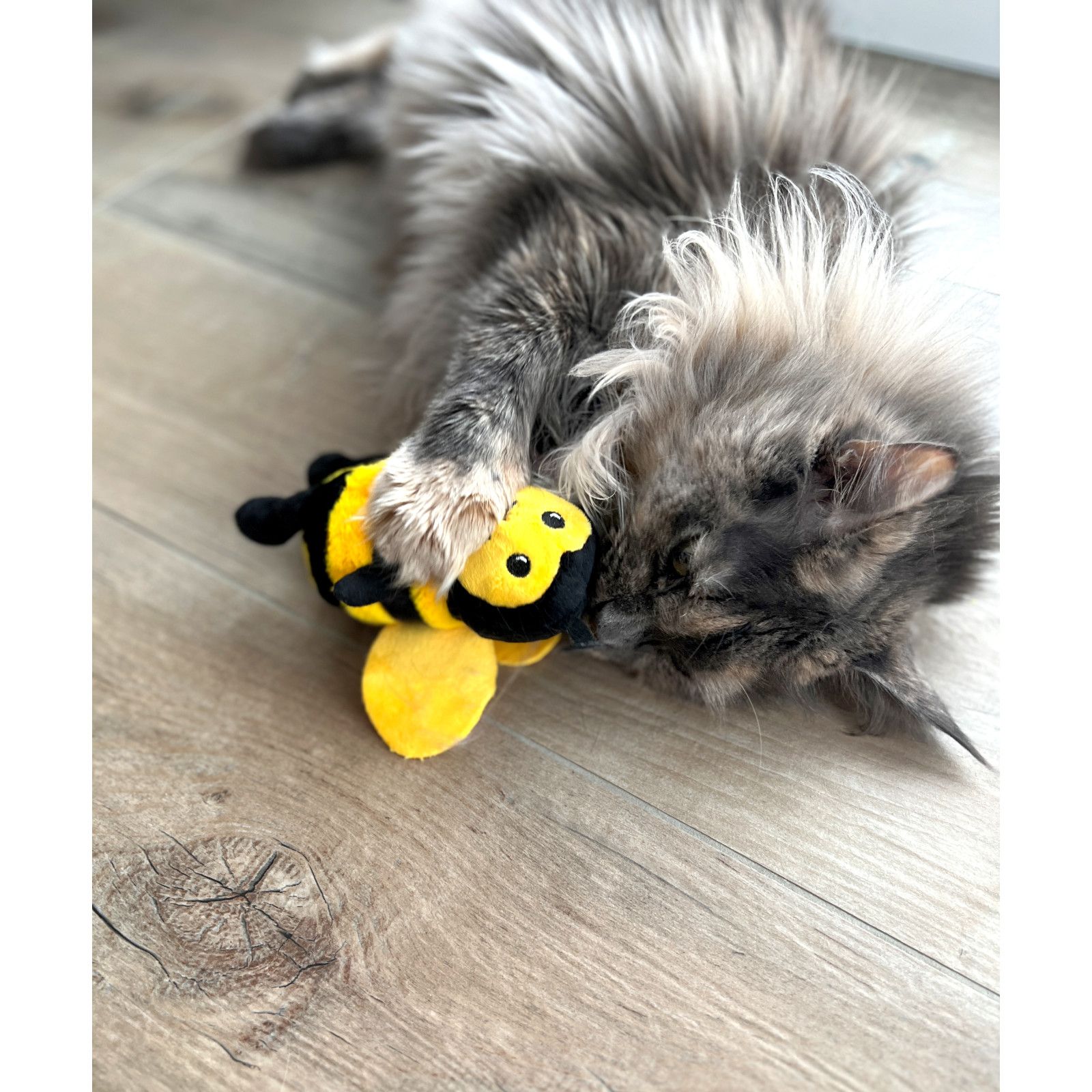 Aumüller Katzenspielkissen mit Katzenminze - Hummel Maggie