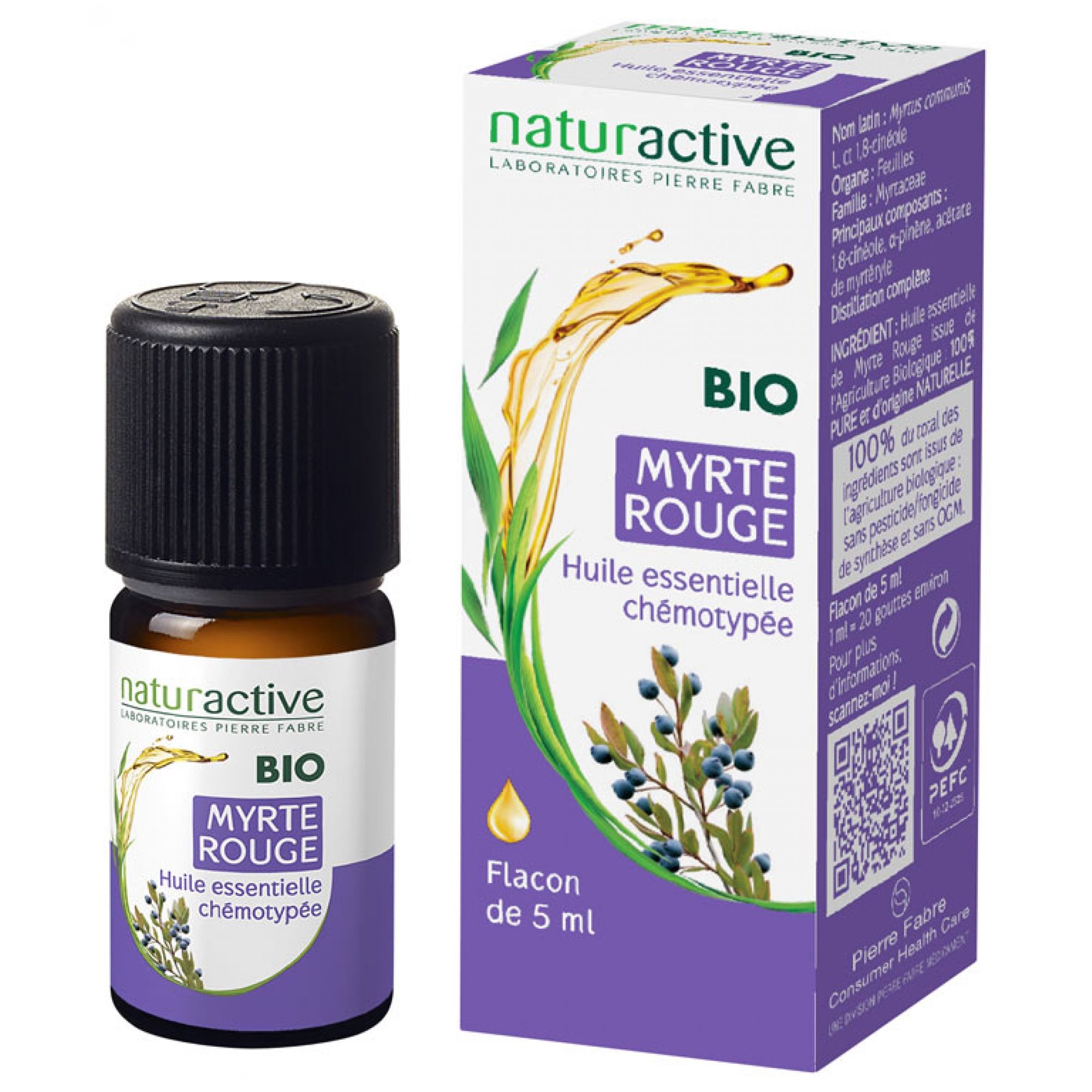 Naturactive Ätherisches Öl Bio Red Myrtle 8x3x3 cm