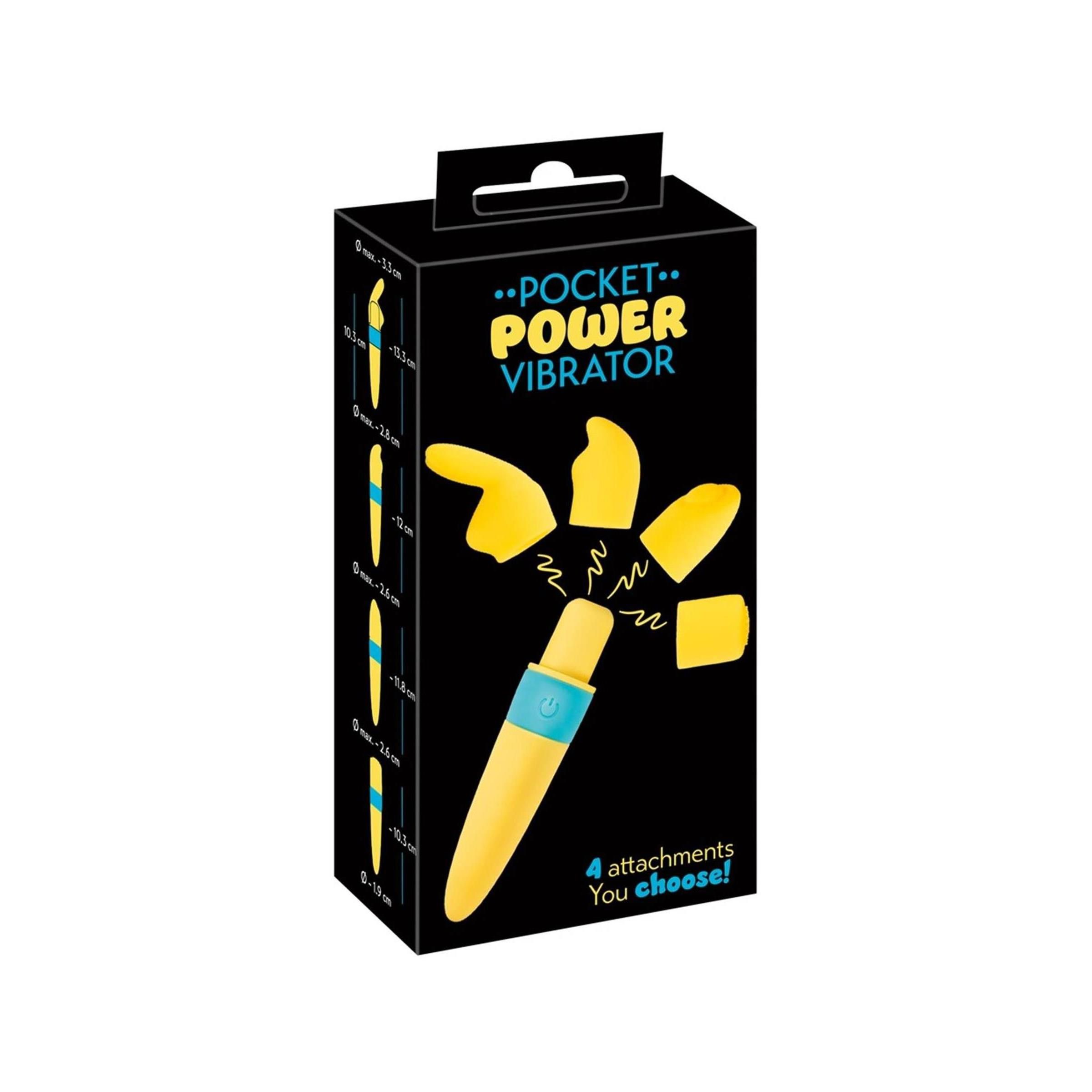 You2Toys - Pocket Power Vibrator 4 attach