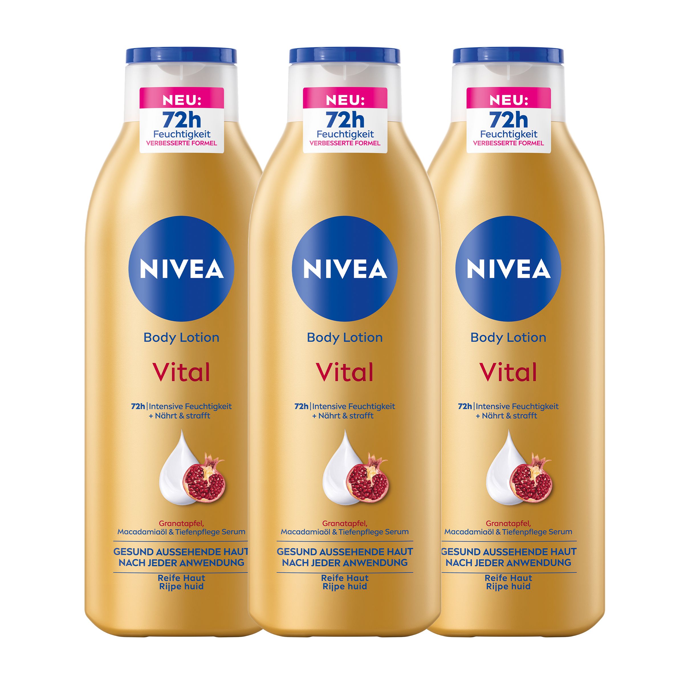 Nivea Vital Body Lotion 750 ml Körperlotion