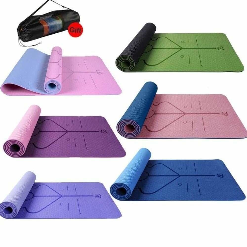 Sport-Knight® Yoga Matte mit Tasche Lila