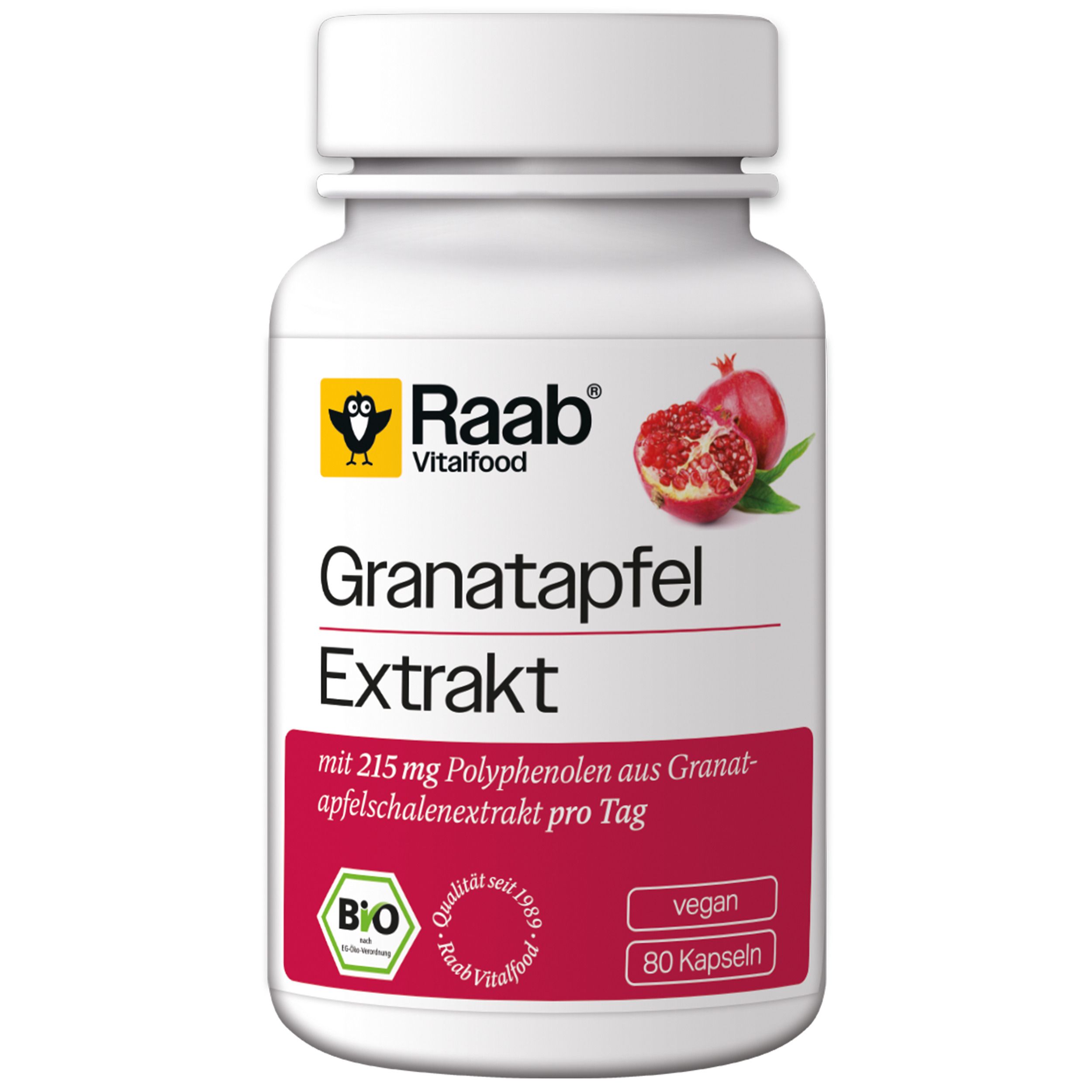 Raab Bio Granatapfel Extrakt Kapseln