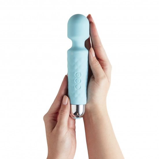 Lumunu Set Massager Kraftprotz (blau) + Massageöl Traumreise
