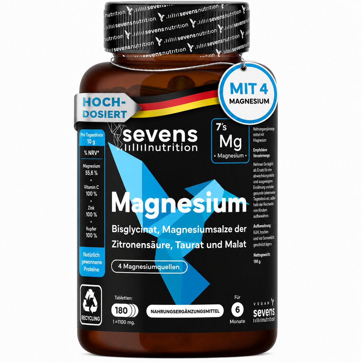 SEVENS NUTRITION Magnesium Komplex Tabletten