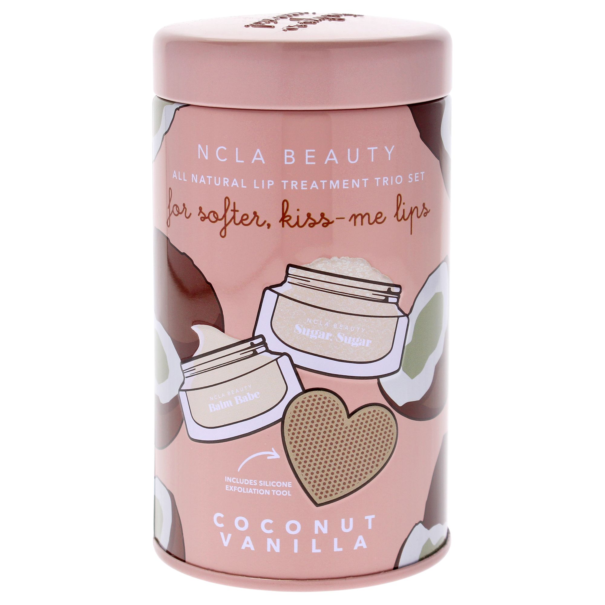 NCLA natürlicher Lip Treatment Set Coconut Vanilla