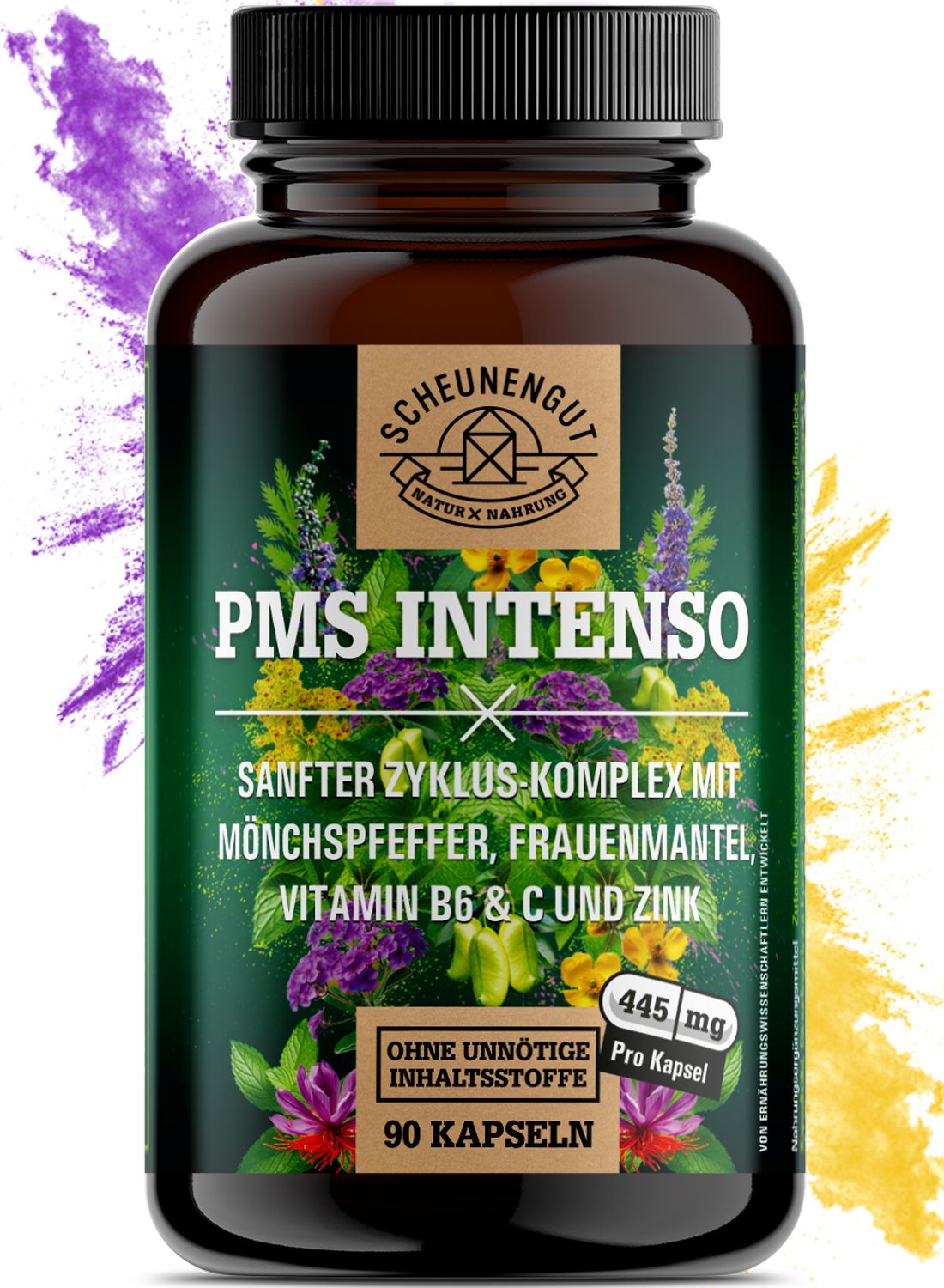 Scheunengut® PMS INTENSO | Sanfter Zyklus-Komplex mit Gänsefingerkraut, Eisenkraut uvm.