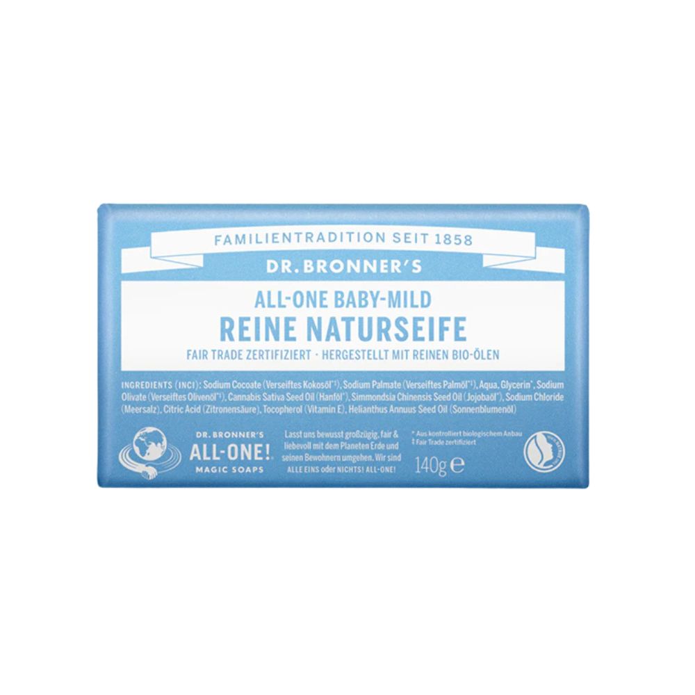 Reine Naturseife Baby-Mild ohne Duft 140 g Seife