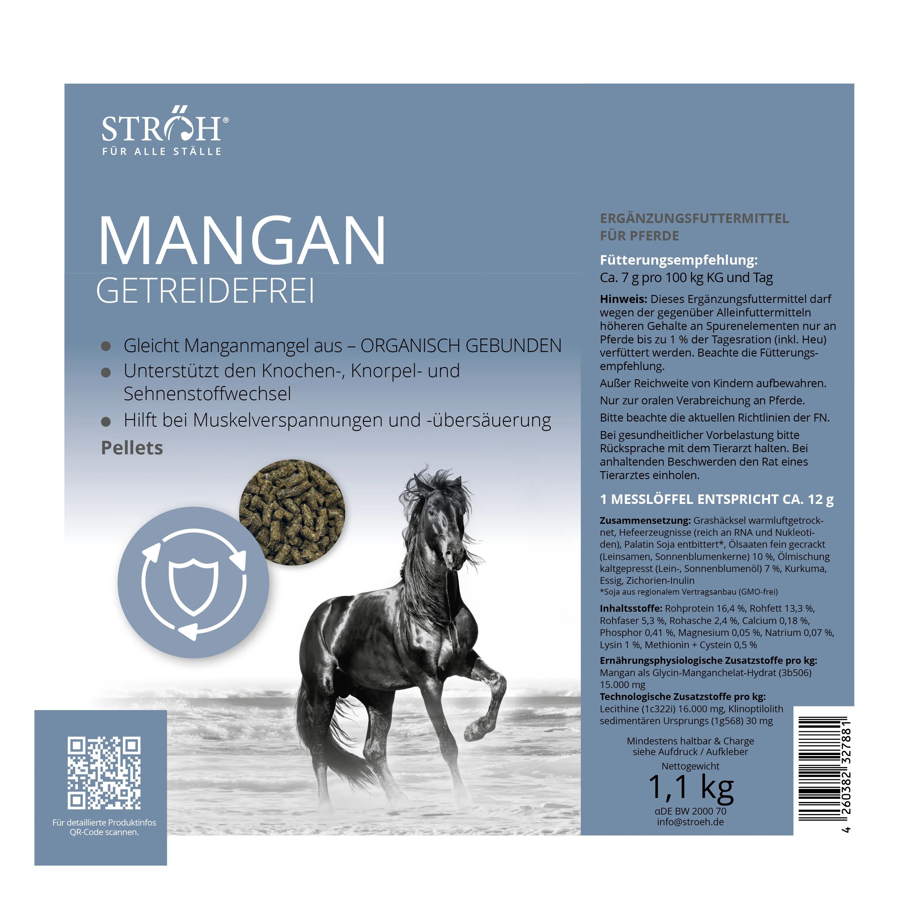 STRÖH Mangan  Feedbox Dose