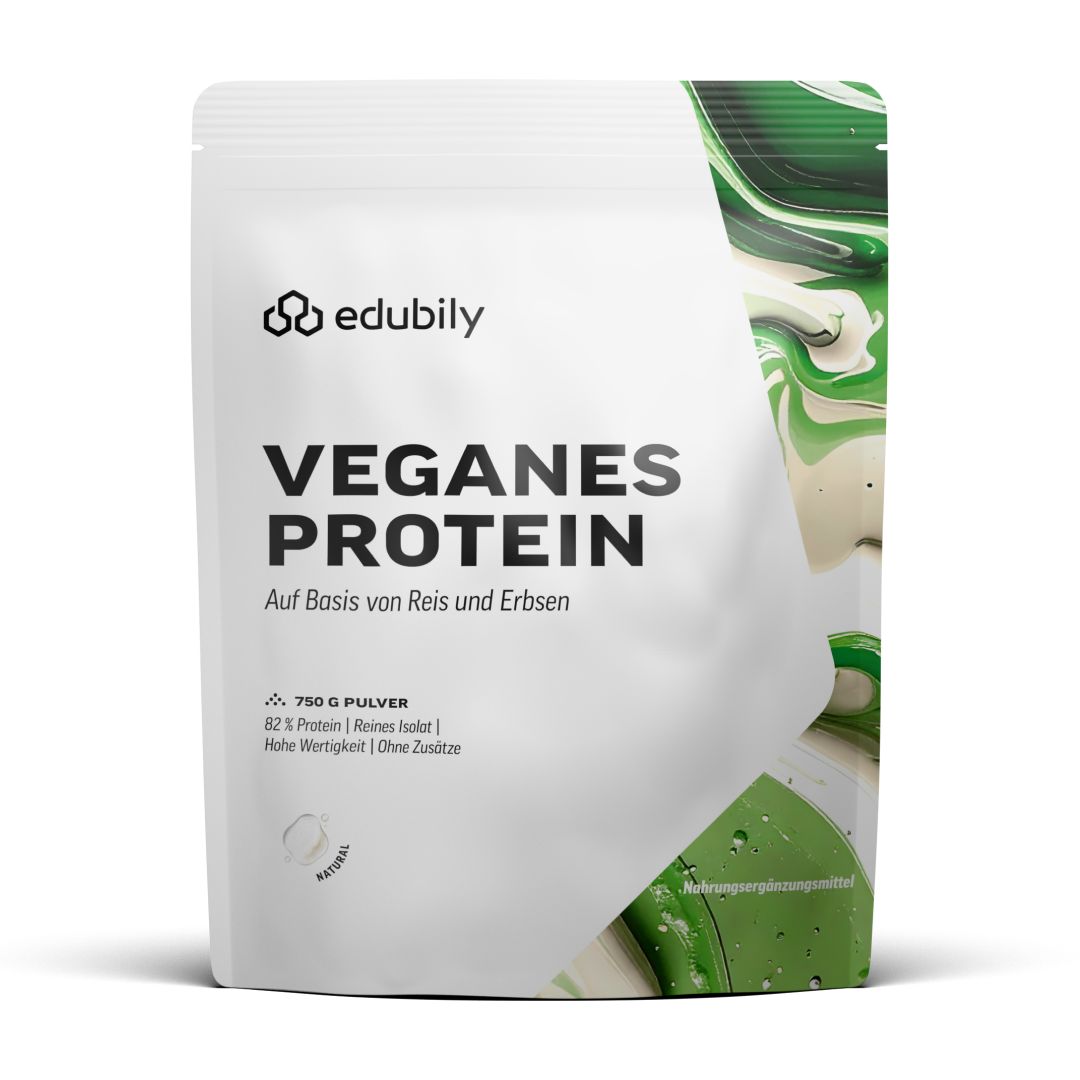 edubily® Veganes Proteinpulver Neutral 750 g Pulver