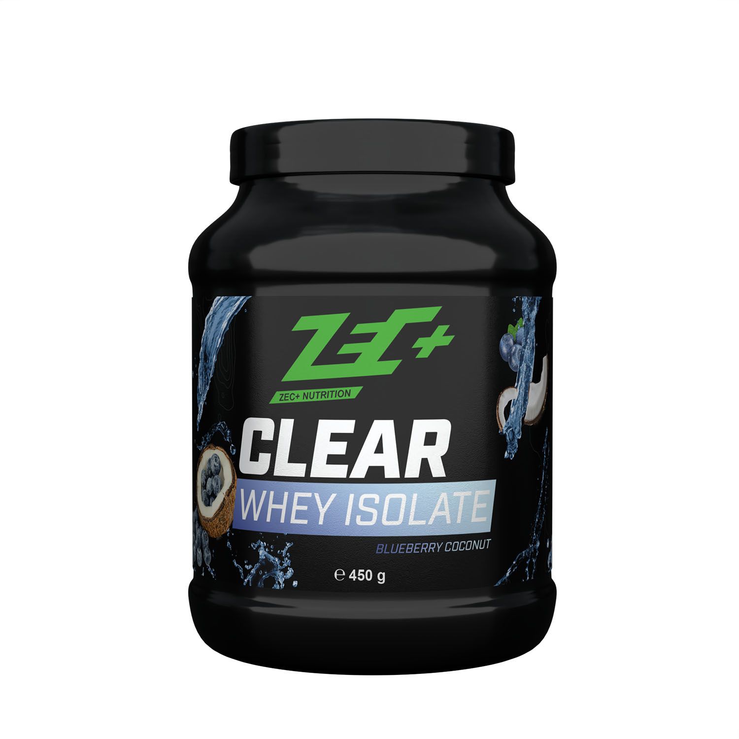 Zec+ Clear Whey Isolate Protein/ Eiweiß Blaubeere-Kokos