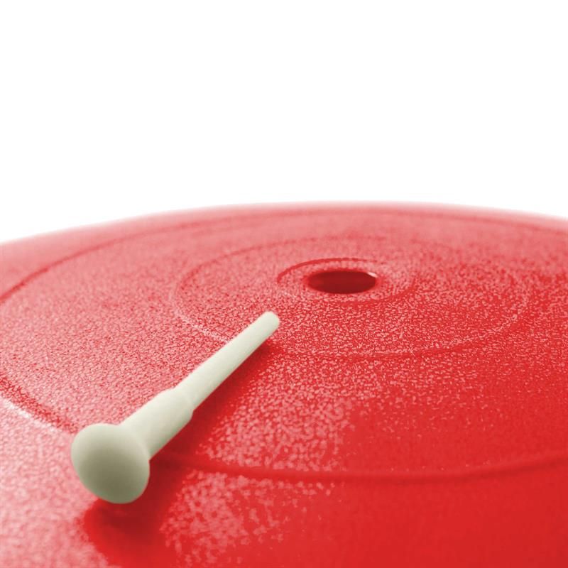 ScSPORTS® Gymnastikball mit Handpumpe rot