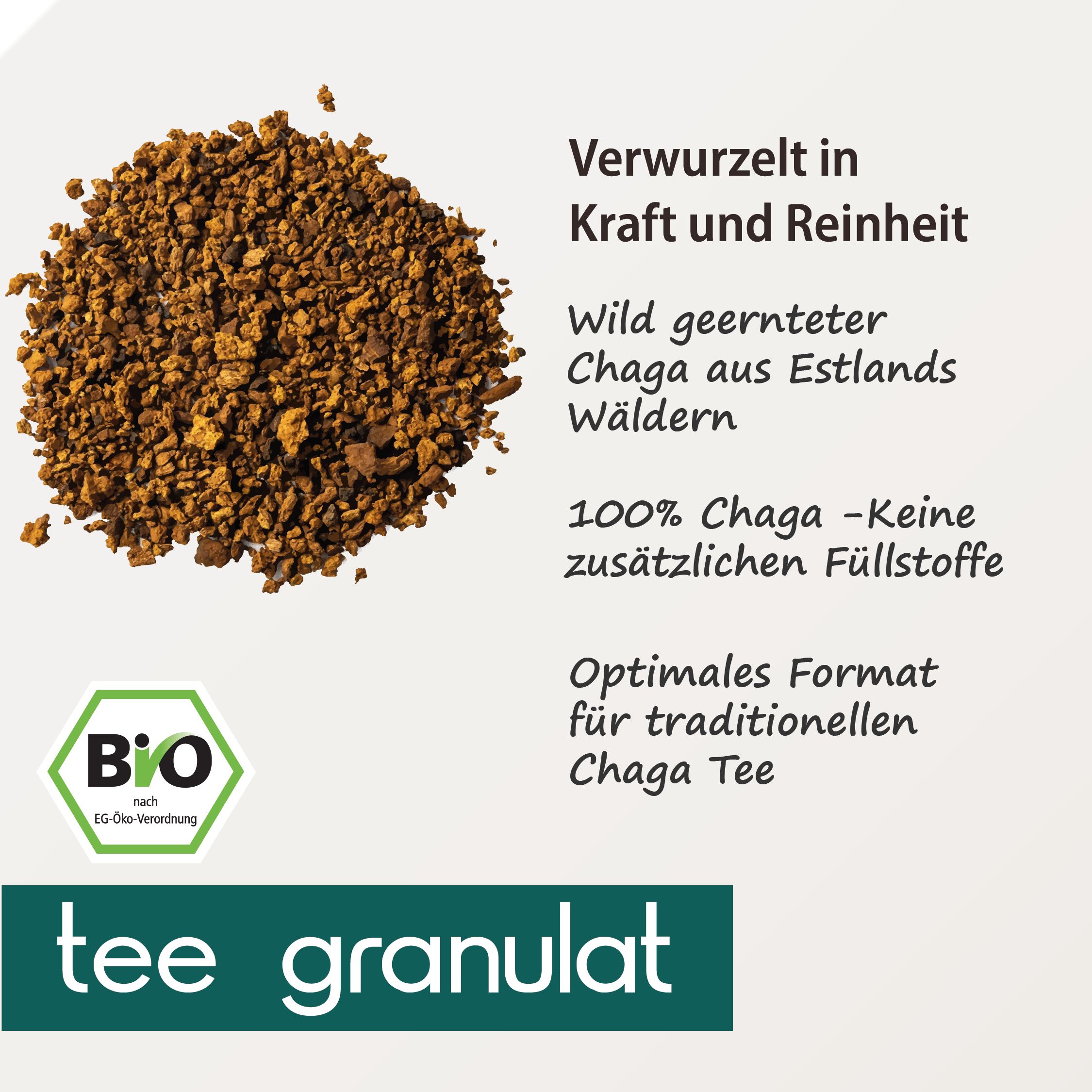 Chaga Tee Granulat