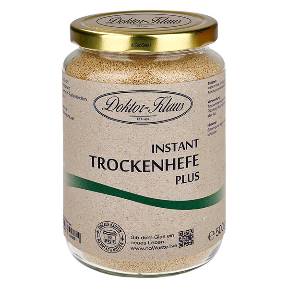 Doktor-Klaus Trockenhefe Instant PLUS