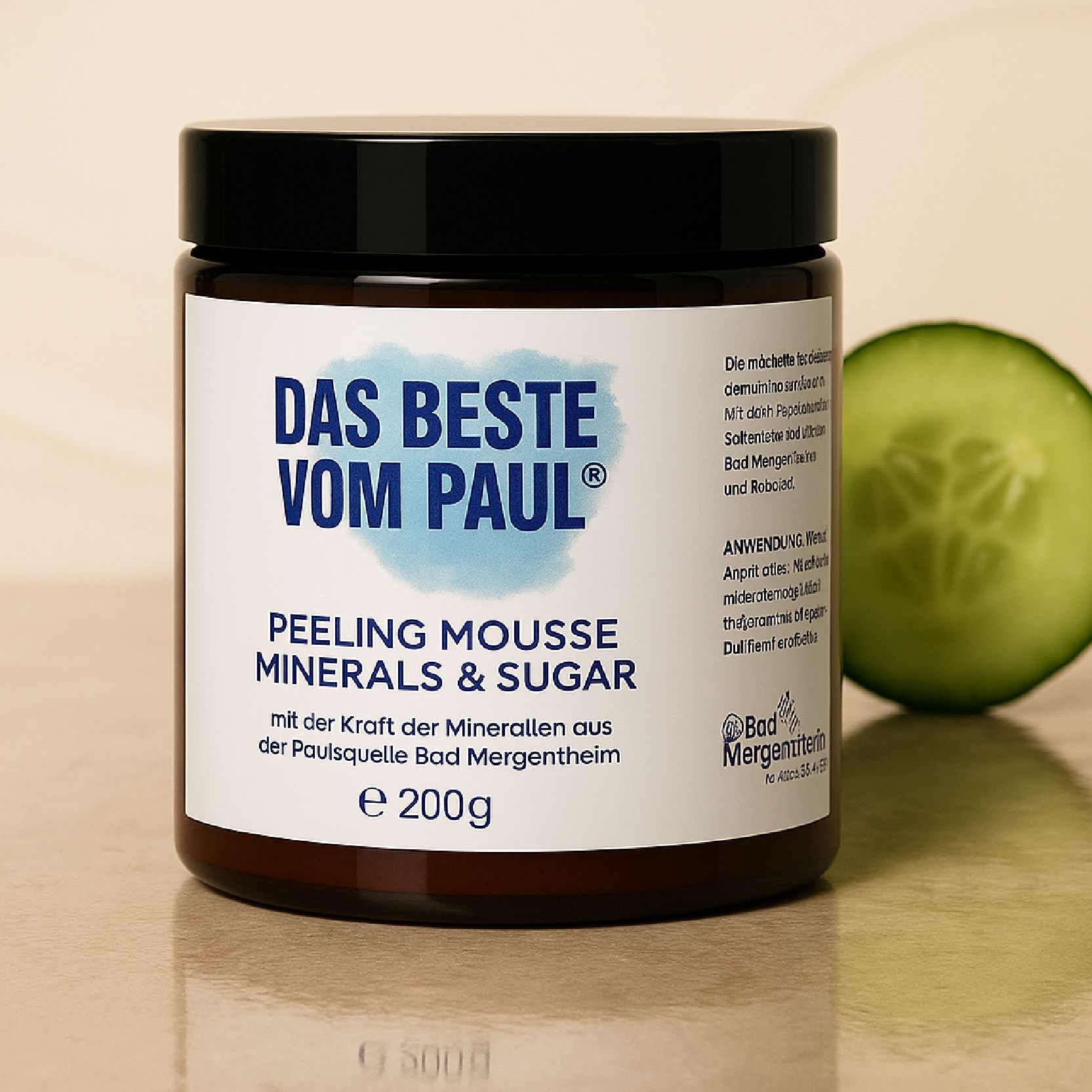 Das Beste vom Paul PEELING MOUSSE MINERAL & SUGAR für zarte Haut und natürlichen Glow