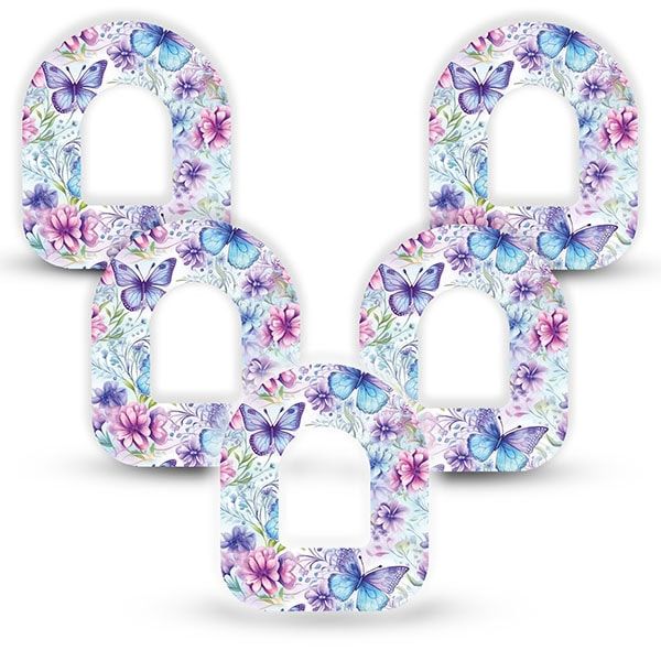 Diasticker® Omnipod Fixiertapes "Butterfly Kiss"
