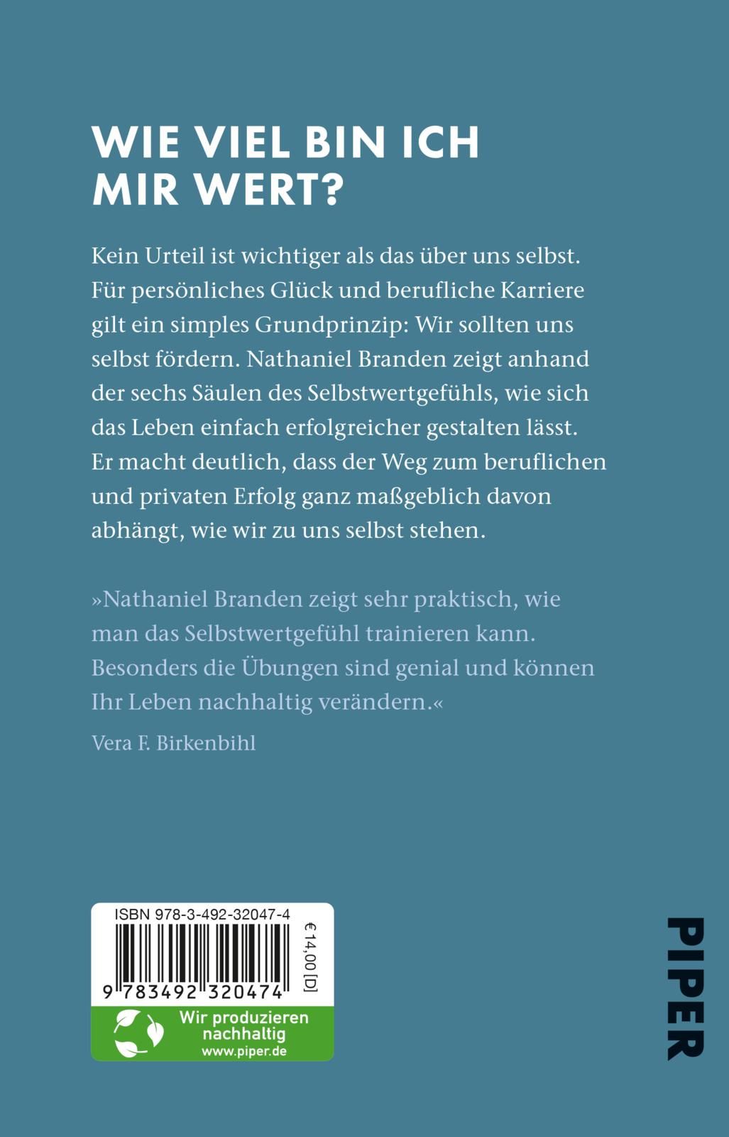 Die 6 Säulen des Selbstwertgefühls
