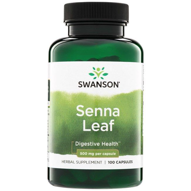 SWANSON Foglie di Senna 500 mg