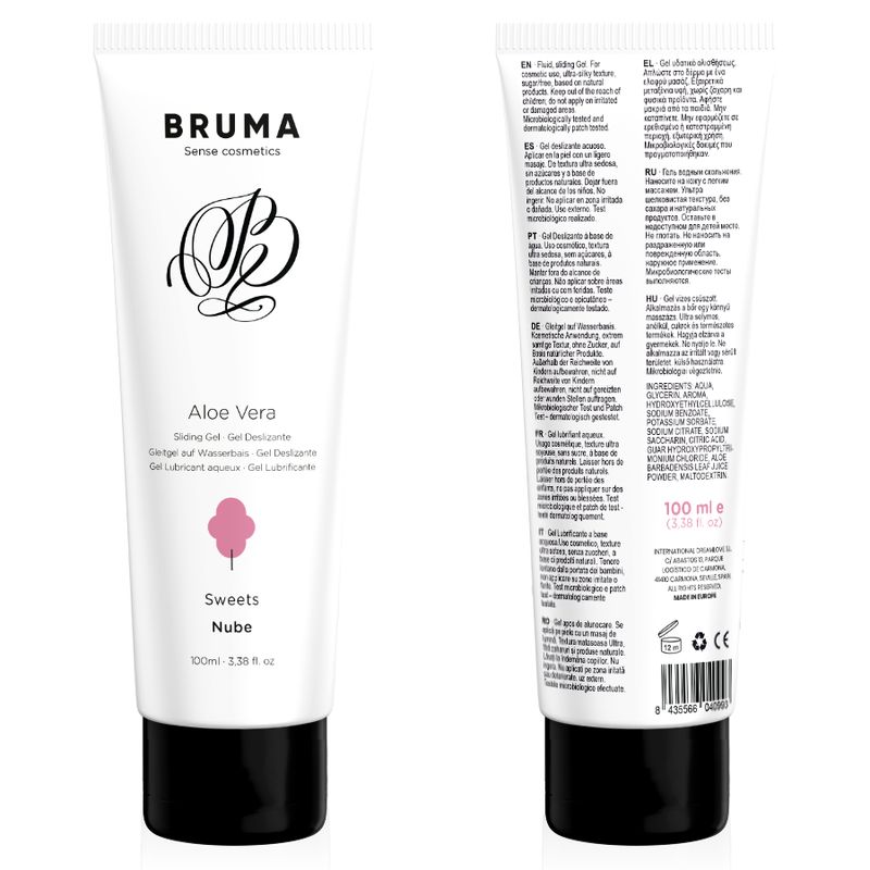 BRUMA Aloe Vera Gleitgel, 100ml Tube.