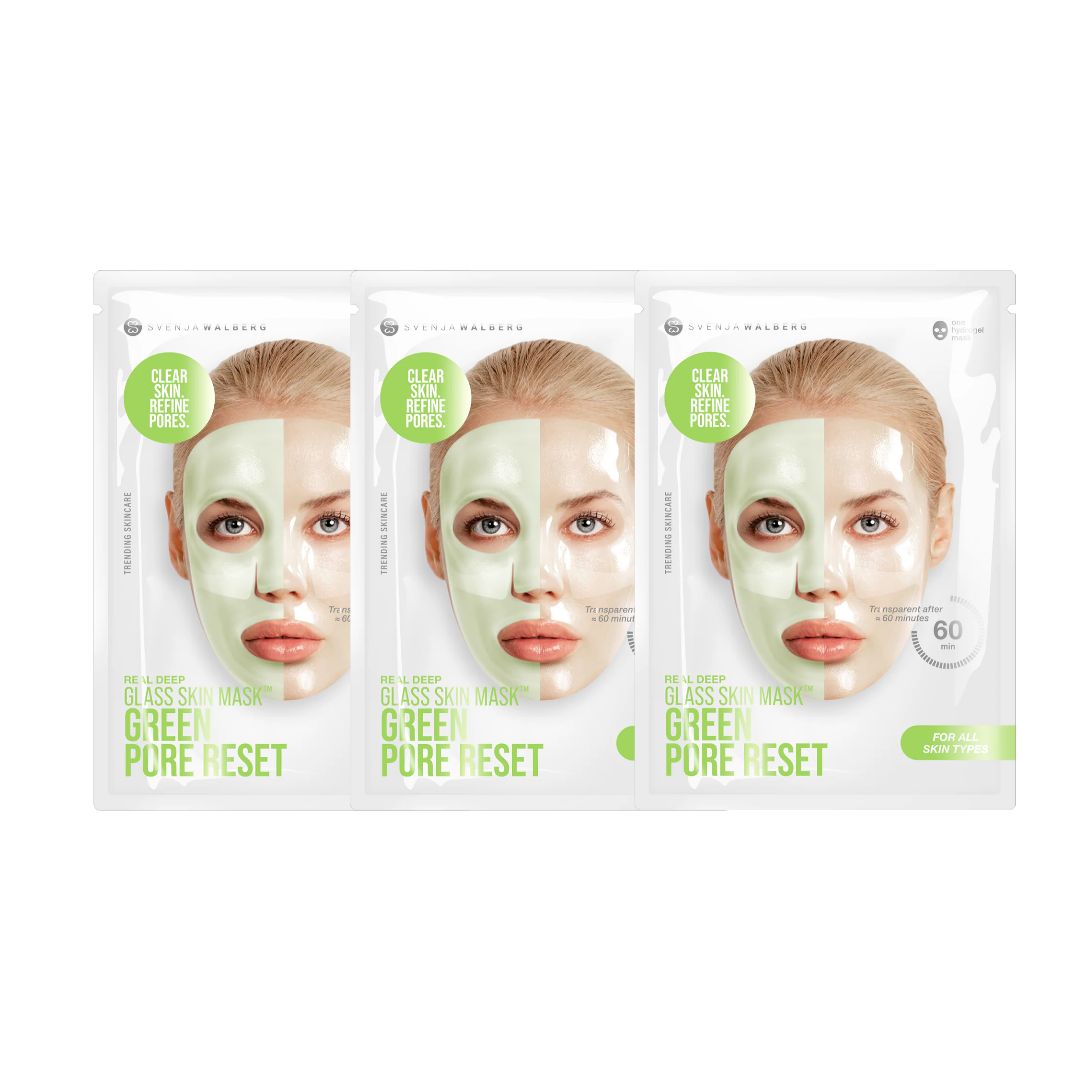 GlassSkinMask Green Pore Reset 3er Pack