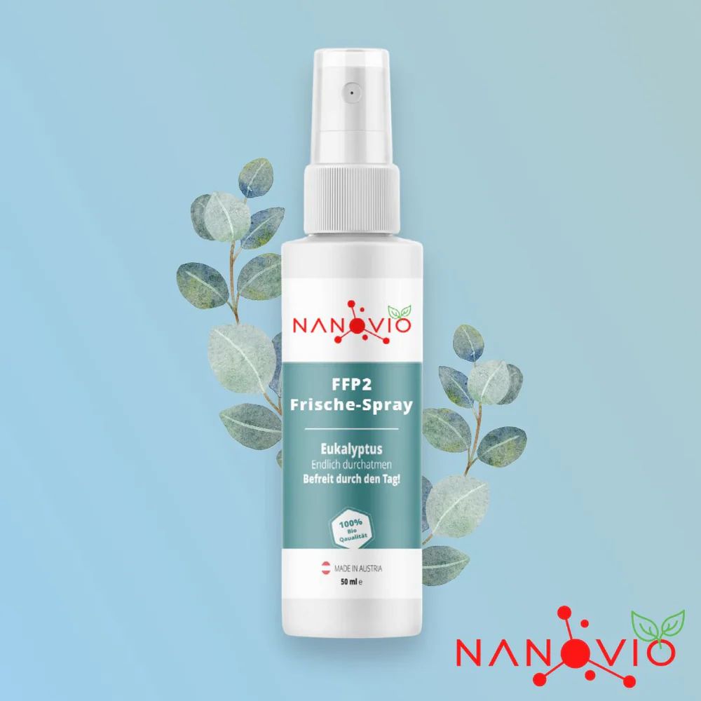 Nanovio Ffp2 Frische-Spray - Eukalyptus 50 ml Spray