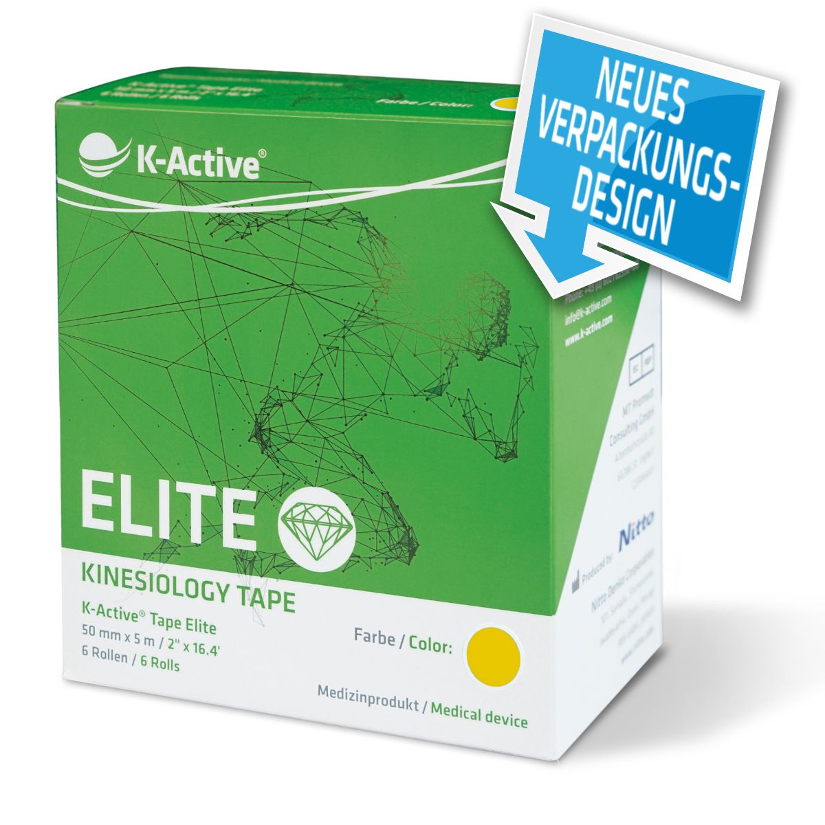 K-Active® Tape Elite 6er-Box 6x5 m