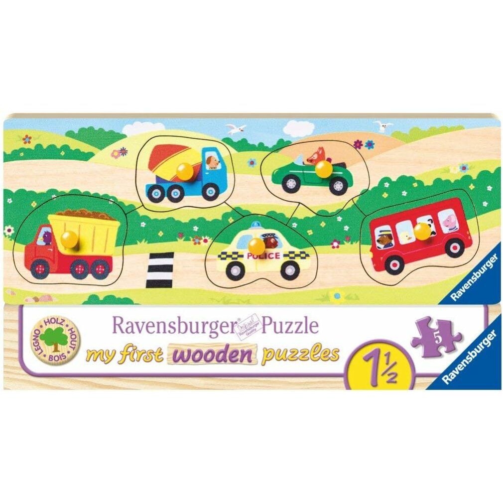ravensburger Holzpuzzle Fahrzeuge