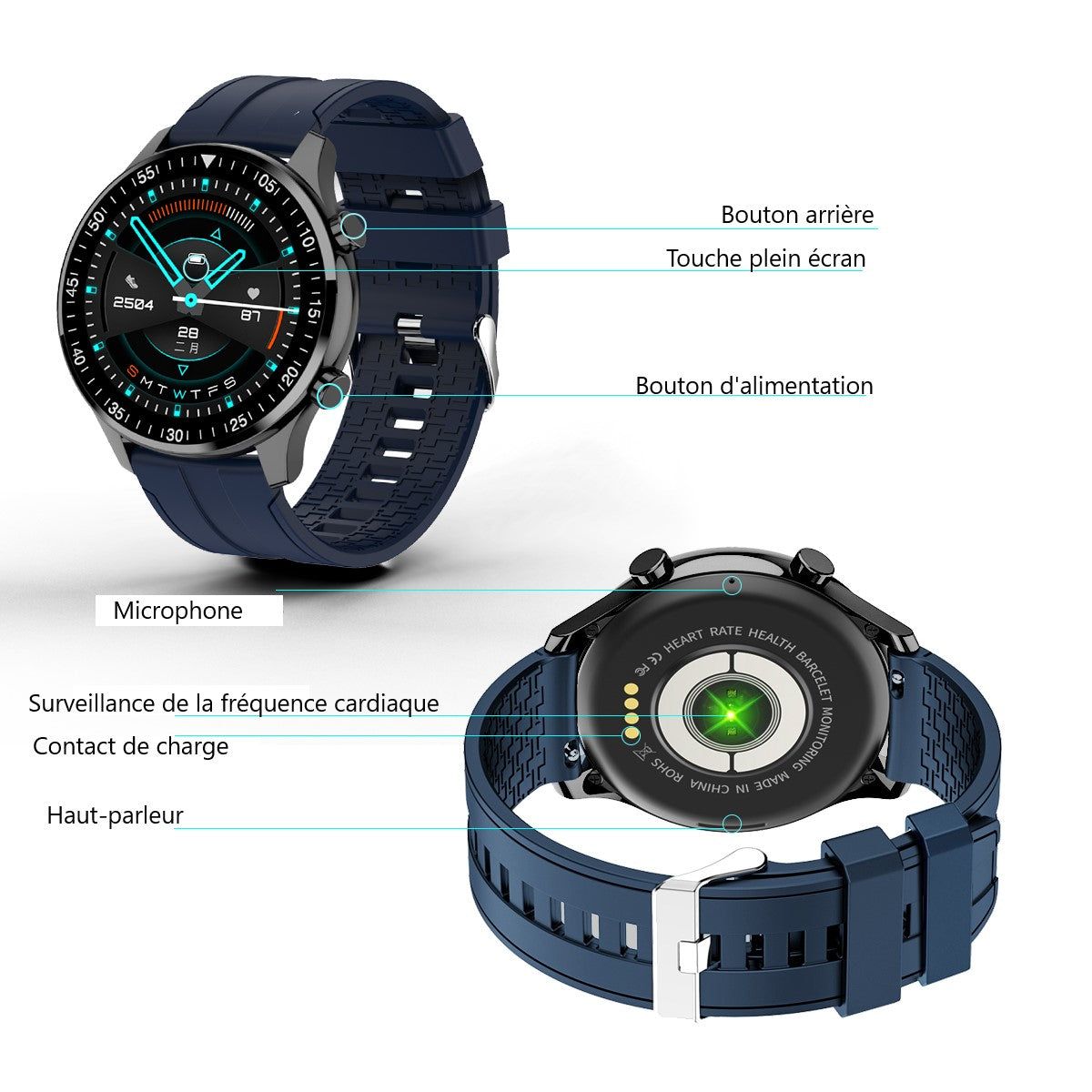 Platyne Multifunktionale Smartwatch