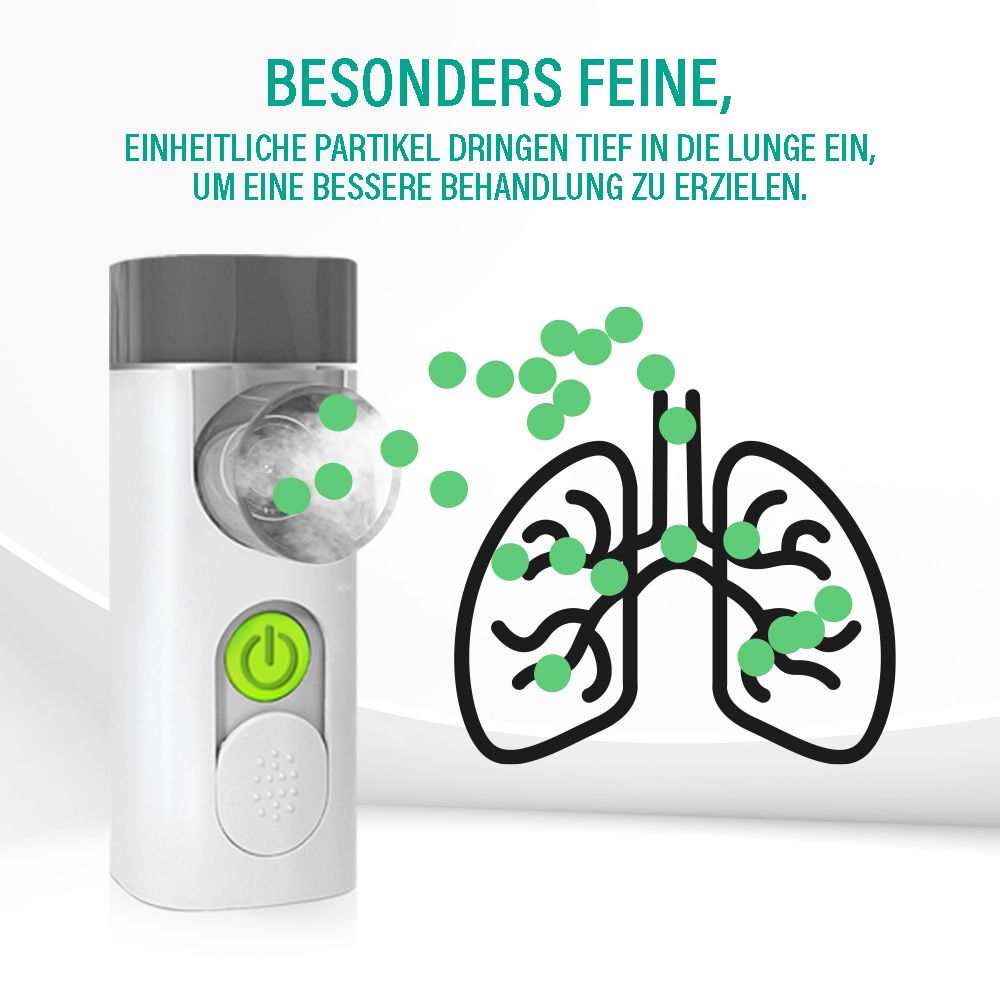 EVOLU NANO AIR tragbarer Mesh-Vernebler-Inhalator