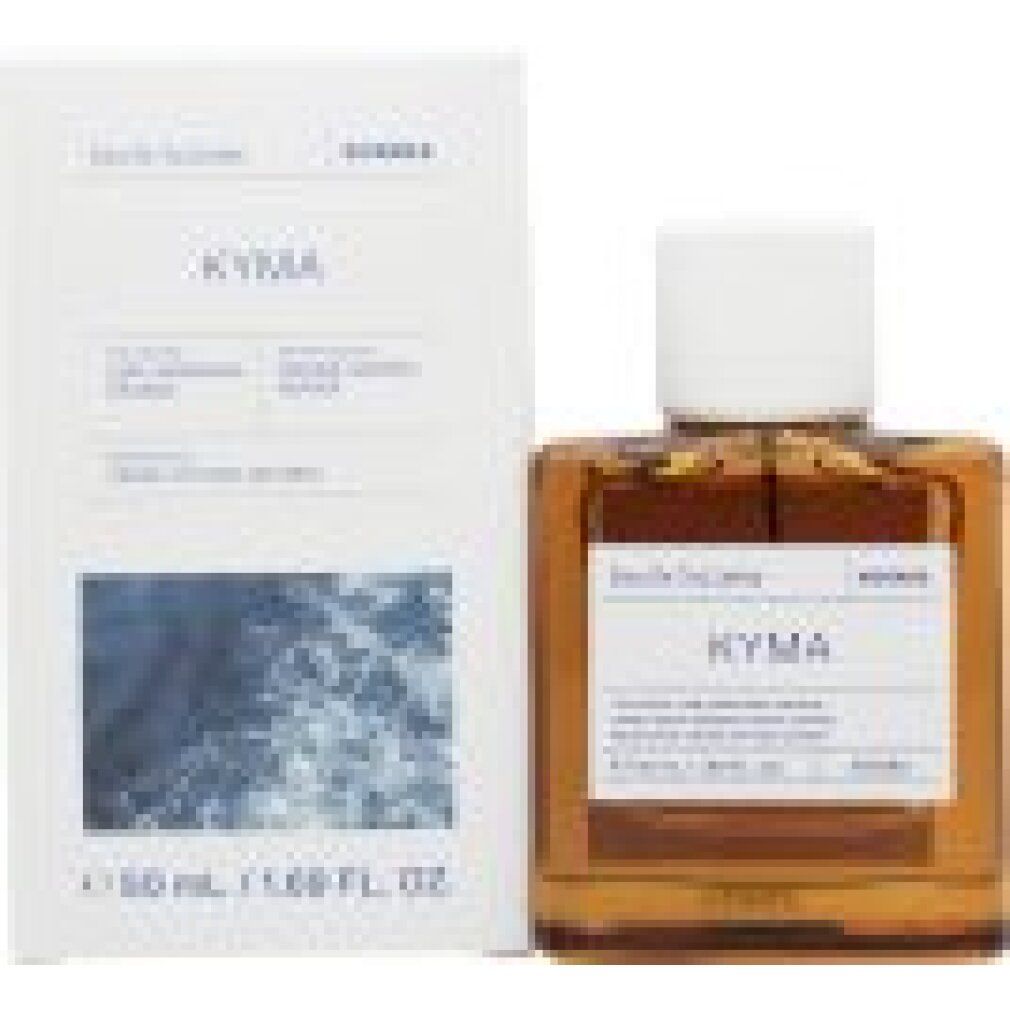 KORRES KYMA Eau de Toilette Flakon und Verpackung. 50 ml.