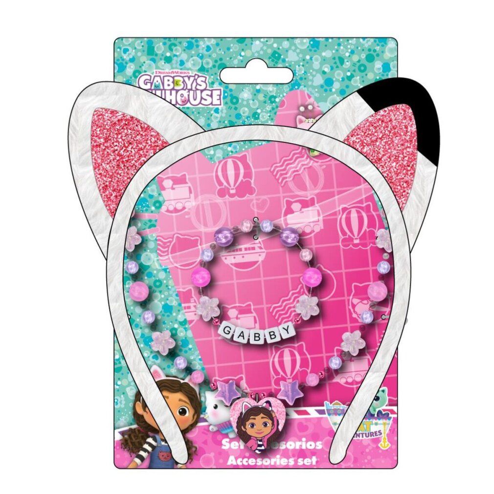 Gabby's Dollhouse Flower Schmuck- und Stirnband-Set