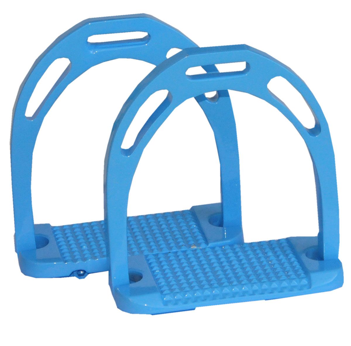 AMKA Aluminium Steigbügel breite Anti-Slip Trittfläche