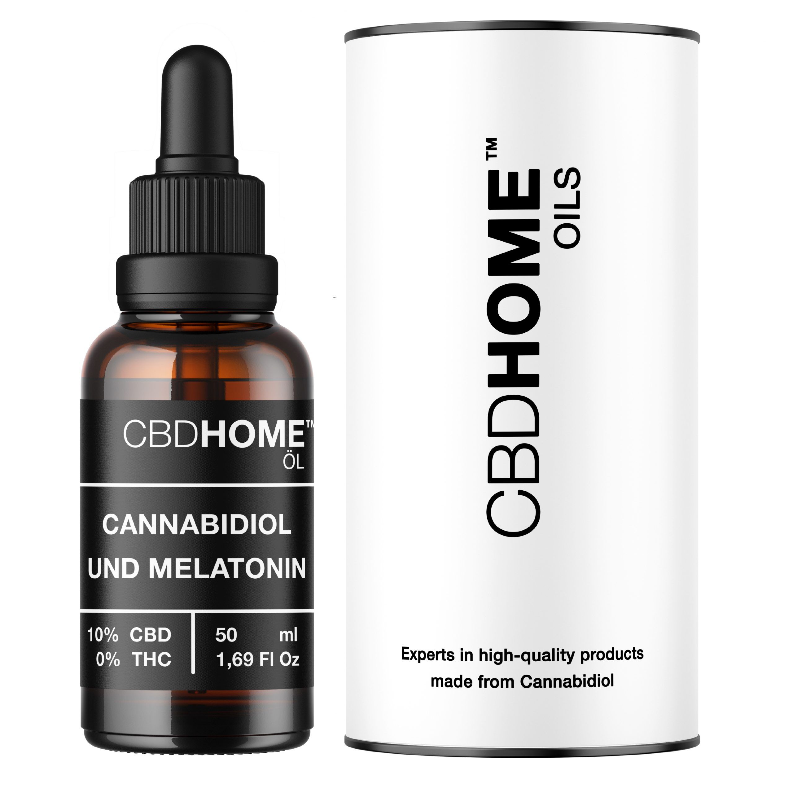 CBD Home – CBD-Öl mit Melatonin 10 % 50 ml Öl