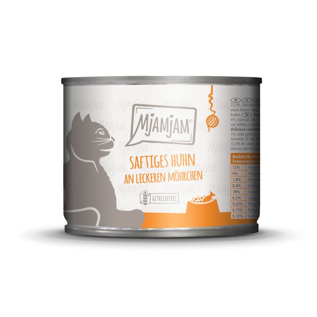 MjAMjAM - saftiges Huhn an leckeren Möhrchen