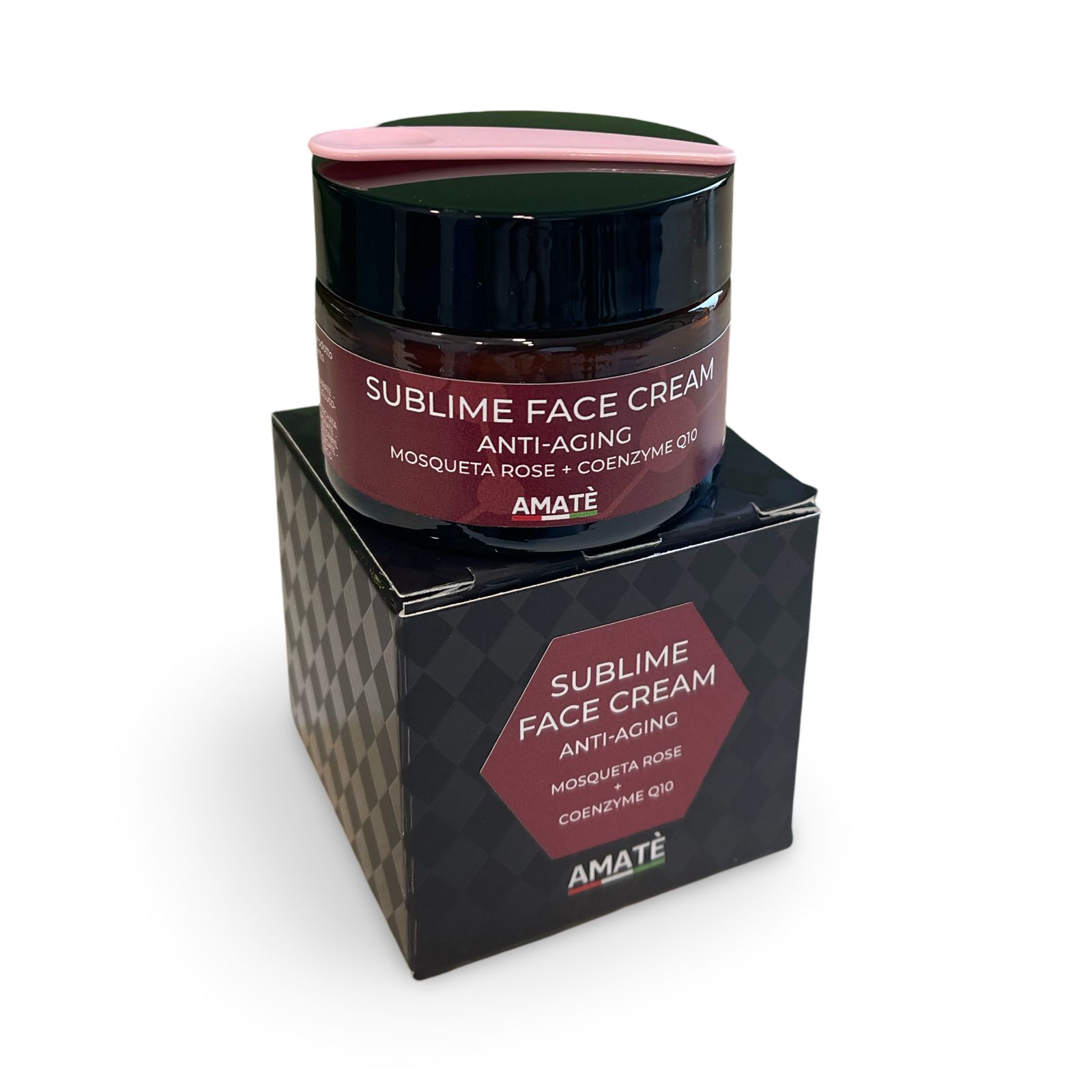 Amatè Crema Viso Antiage alla Rosa Mosqueta e Q10