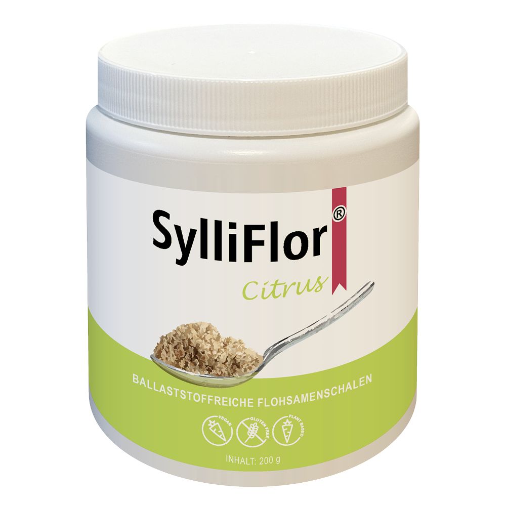 SylliFlor Flohsamenschalen Citrus 200 g Pulver