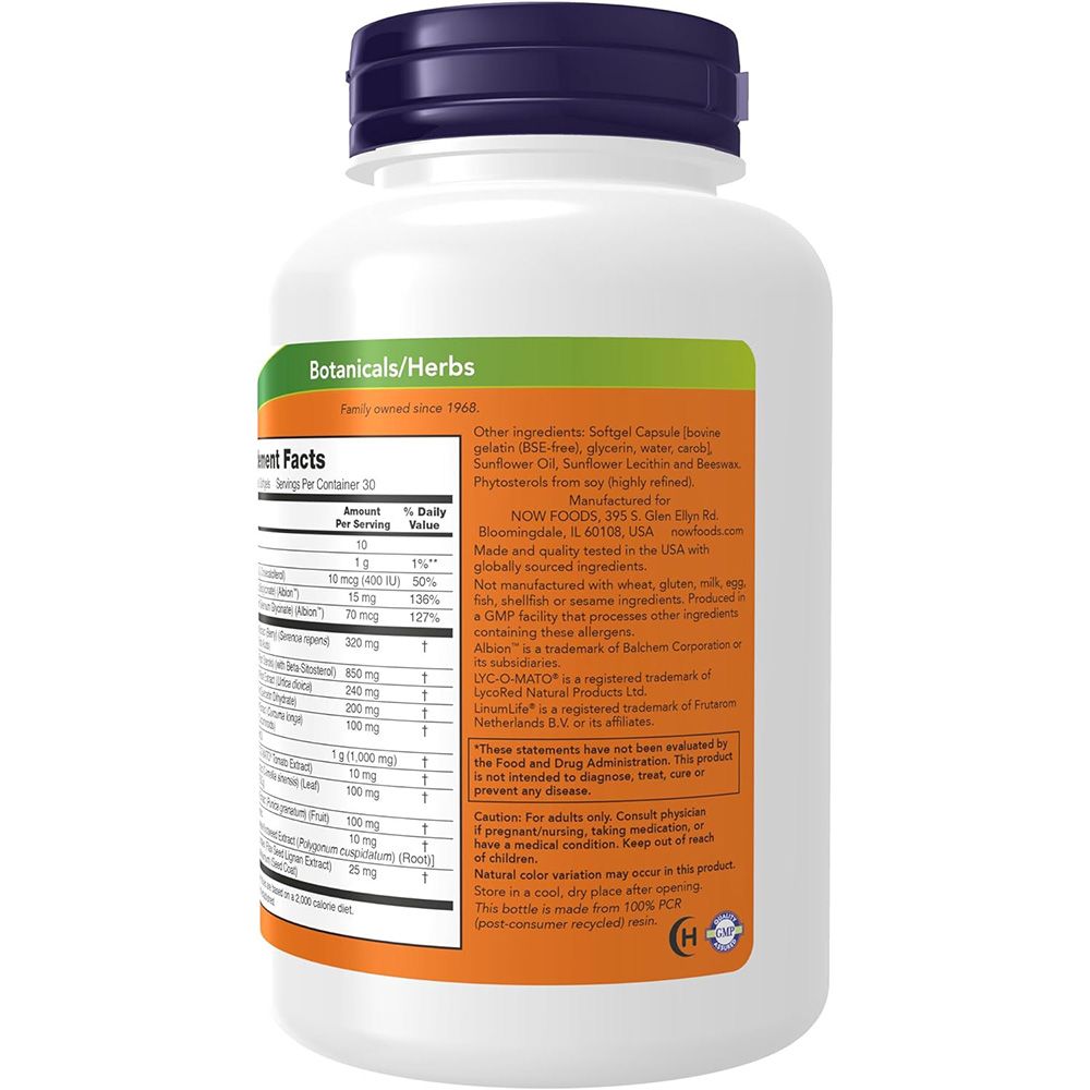 Now Foods, Clinical Prostate Health