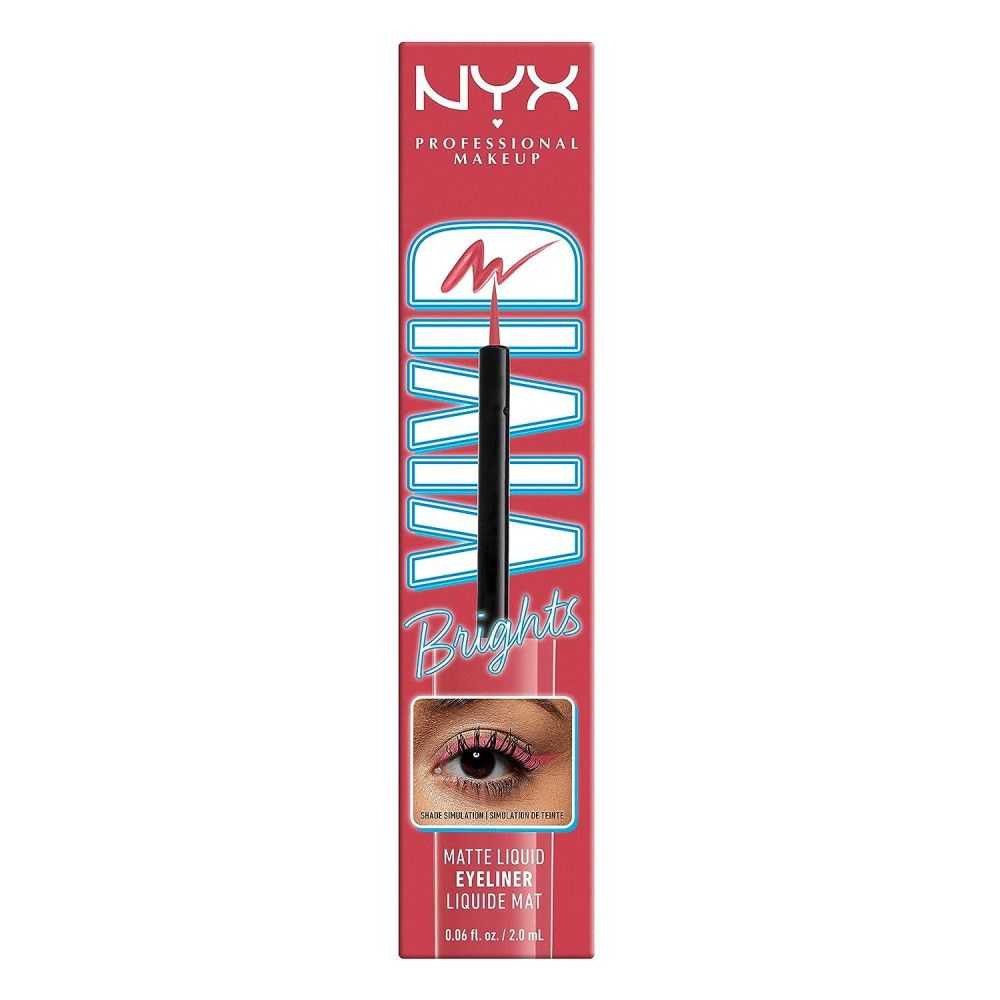 Nyx - Matter Flüssig-Eyeliner Vivid Brights