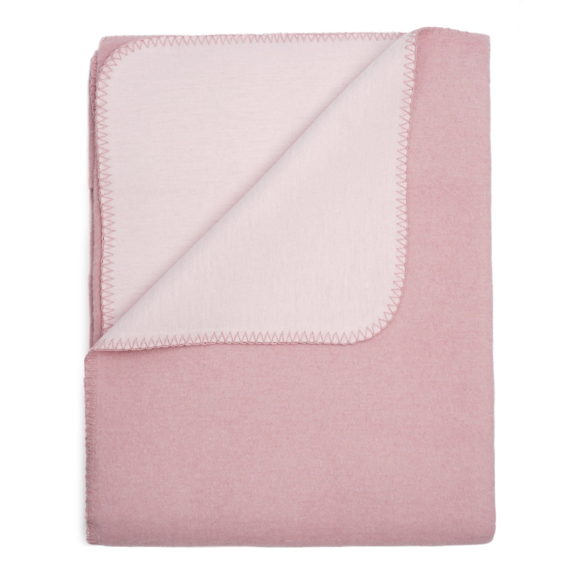 yogabox Yogadecke / Meditationsdecke zweifarbig - 200 x 150 x 1,0 cm - rosa chiaro / hellrosa