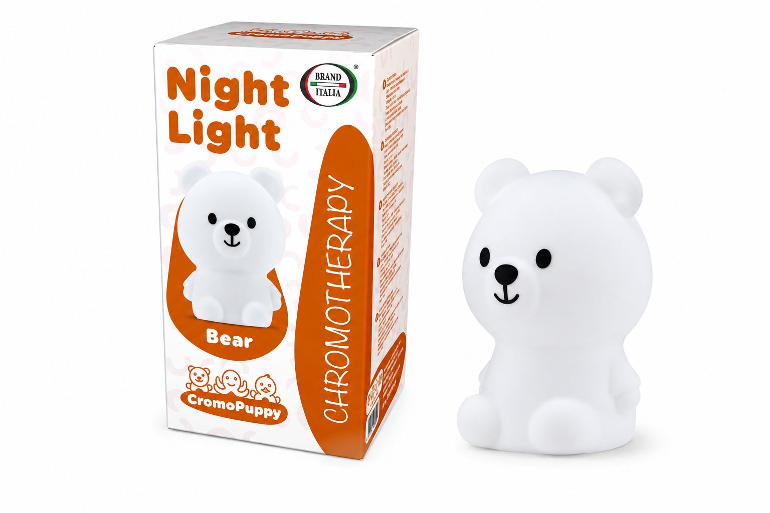 BRAND ITALIA - Luce Notturna per Bambini - Orsetto Bear