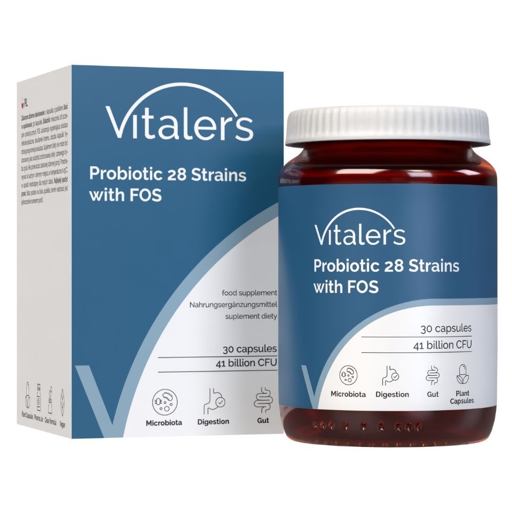 Vitaler’s Probiotikum 28 Stämme mit FOS 30 St Kapseln
