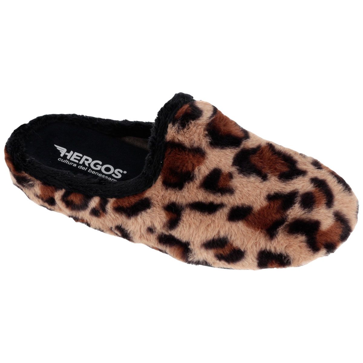 Hergos H4220 - Pantofola super comoda con plantare in memory rivestivo in velluto.