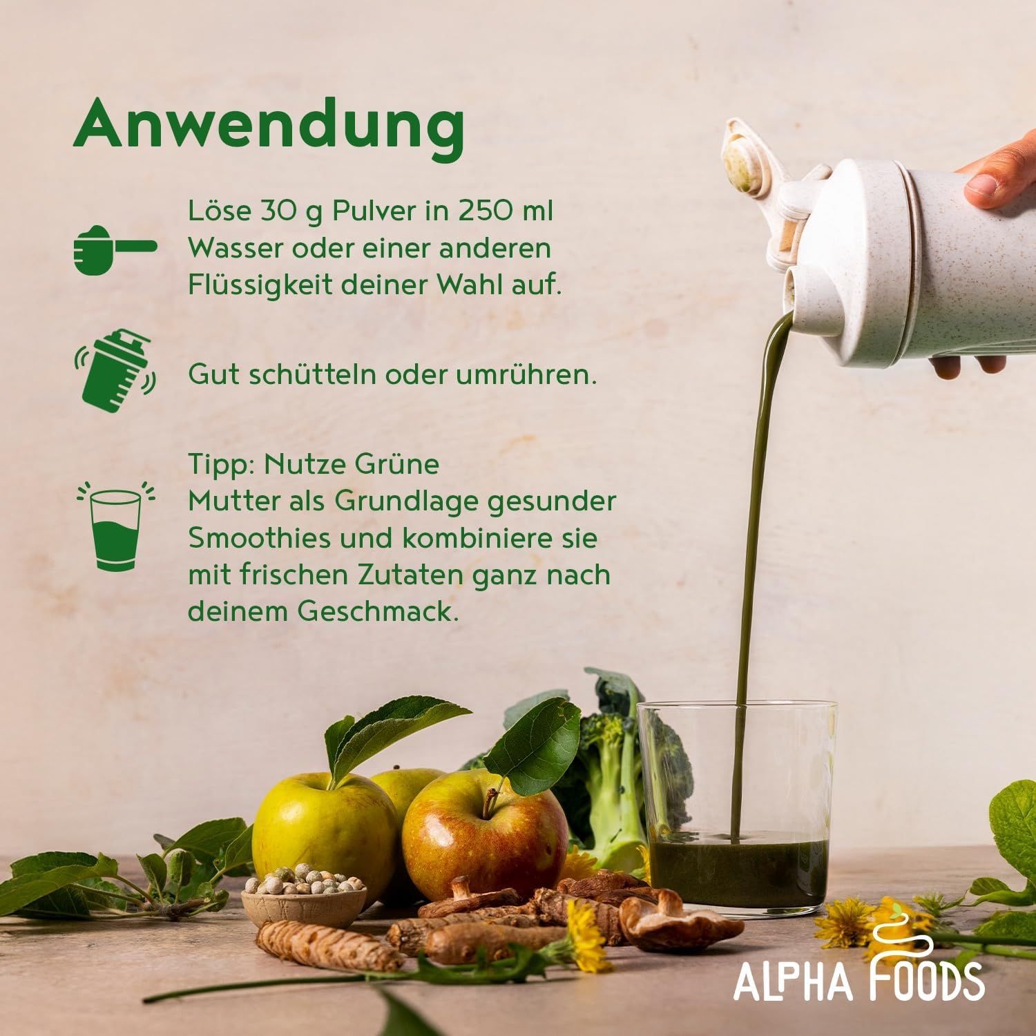Grüne Mutter - Alpha Foods