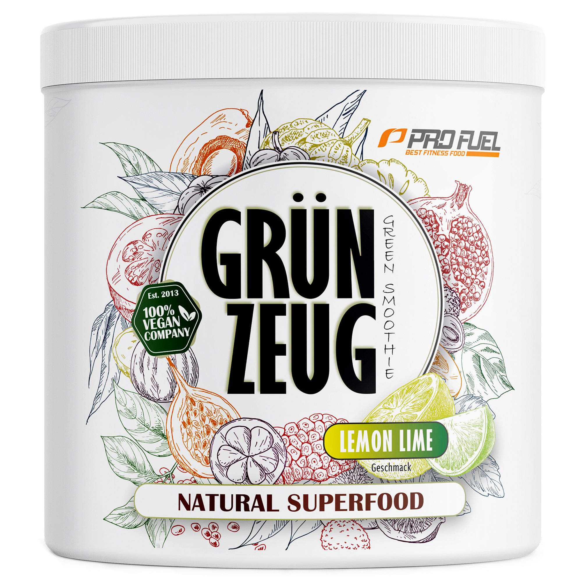 ProFuel - GRÜNZEUG Superfood Drink - natürliche Vitamine, Mineralstoffe und sekundäre Pflanzenstoffe